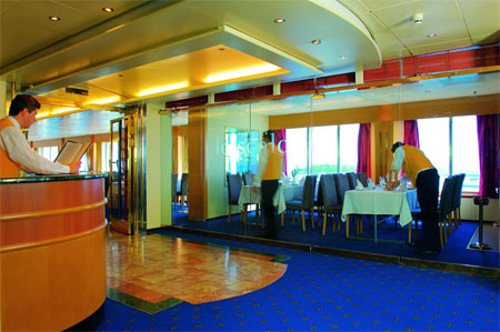 Celestyal Cristal cruising the Aegean sea